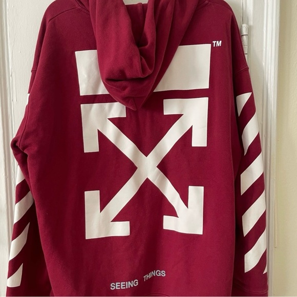 Off White Hoodie seeing things - Picture 2 of 3